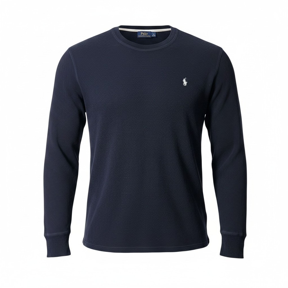 Polo Ralph Lauren Sleepwear Mens L/SWaffle Knit‎ Crewneck Shirt L Pajama